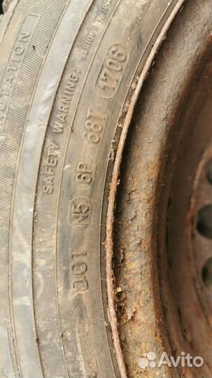 R15 Dunlop SP Winter Sport 195/65, PCD 5x112 DIA 60