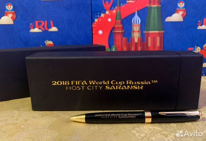 Ручка Fifa в подарочном футляре. Чемпионат мира