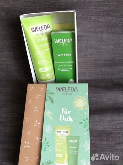 Набор косметики Weleda skin food