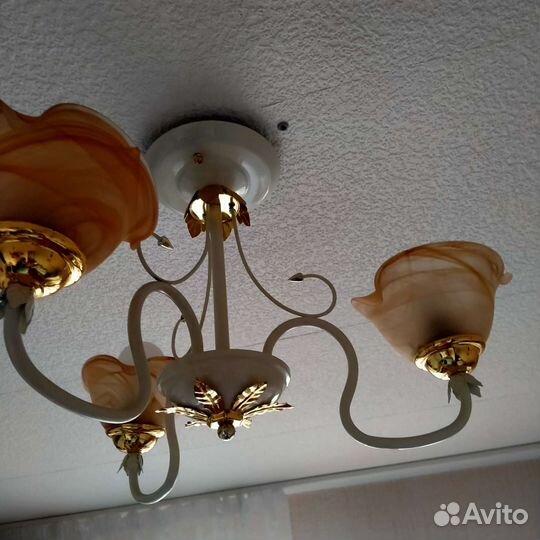 Люстра потолочная для кухни бу