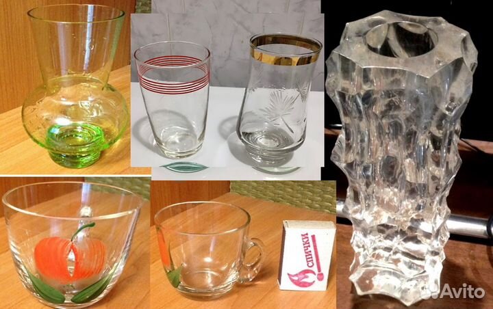 Посуда стекло фарфор хрусталь СССР
