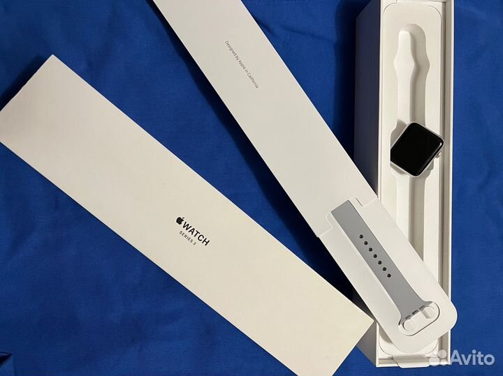 Apple watch series 3 42mm Silver оригинал