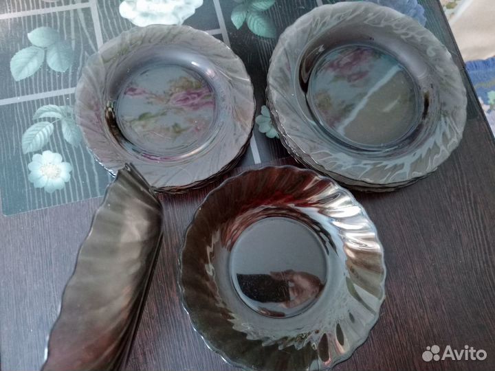 Посуда тарелки наборы тарелок бу