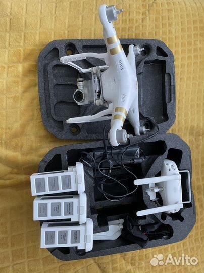 Квадрокоптер DJI Phantom 3 pro, комплект
