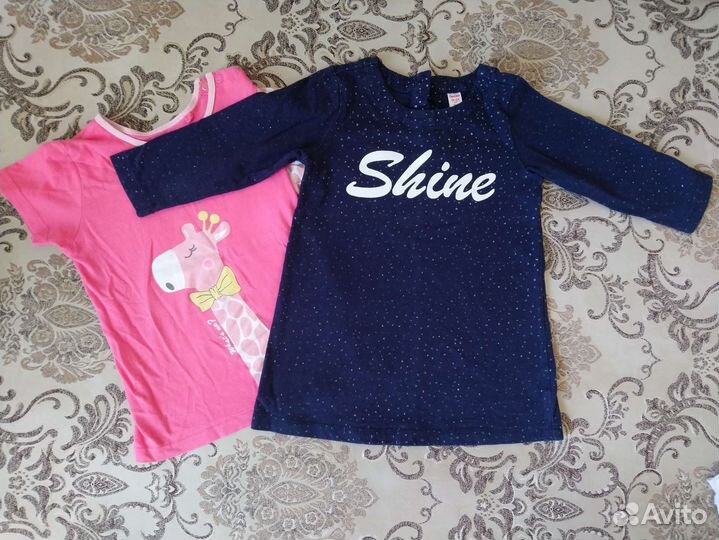 Вещи пакетом на девочку 92 98