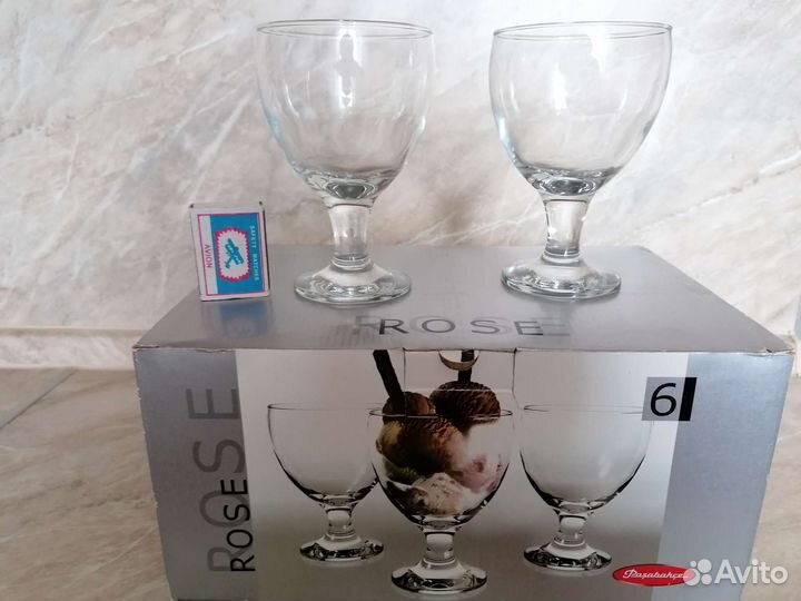 Бокалы креманки