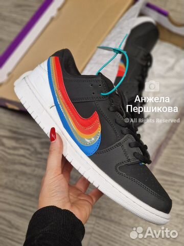 Кроссовки Nike SB Dunk Low Polaroid
