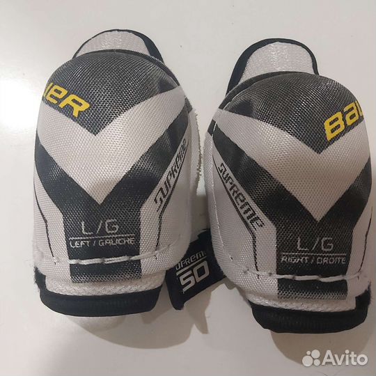 Налокотники хоккейные детские bauer