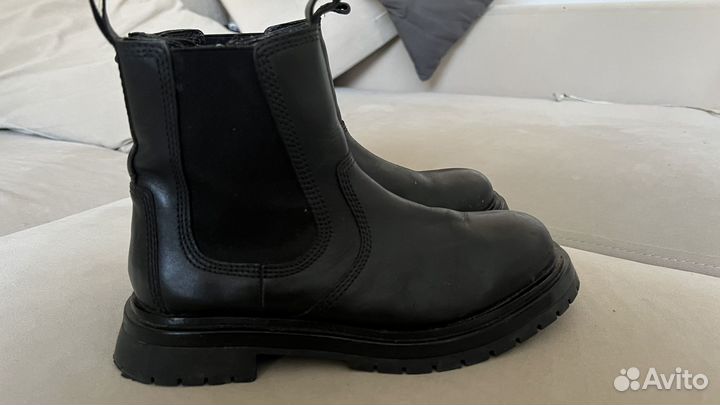 Ботинки-челси Zara, кожа, 35 размер