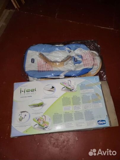 Детская шезлонг качалка