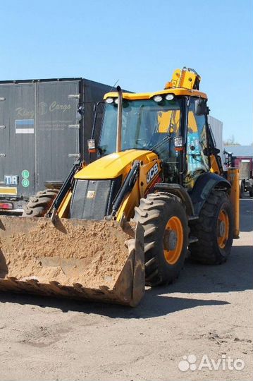 Аренда услуги экскаватора погрузчика jcb 3 cx