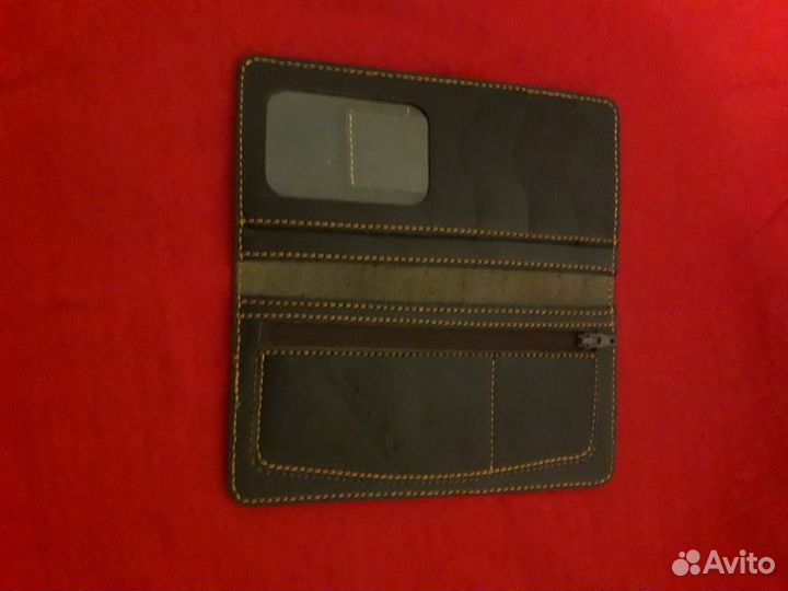 Кошель кожаный