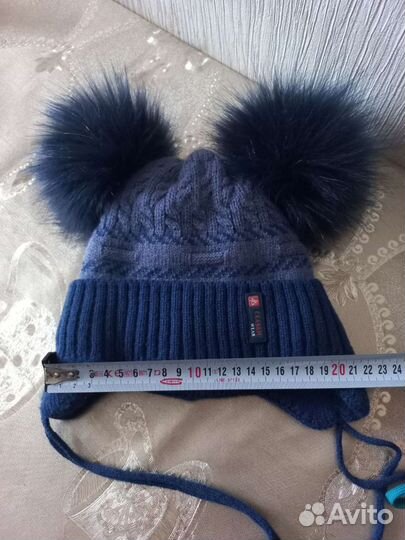 Шапка для мальчика новая ог 44-45 см
