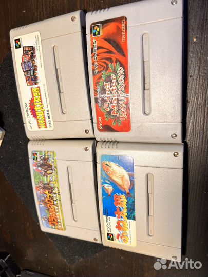 Картриджи super famicom