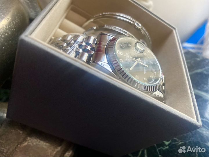 Часы женские Rolex набор с браслетами