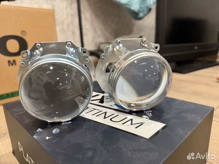 Новые штатные линзы в фары Renault Laguna 3