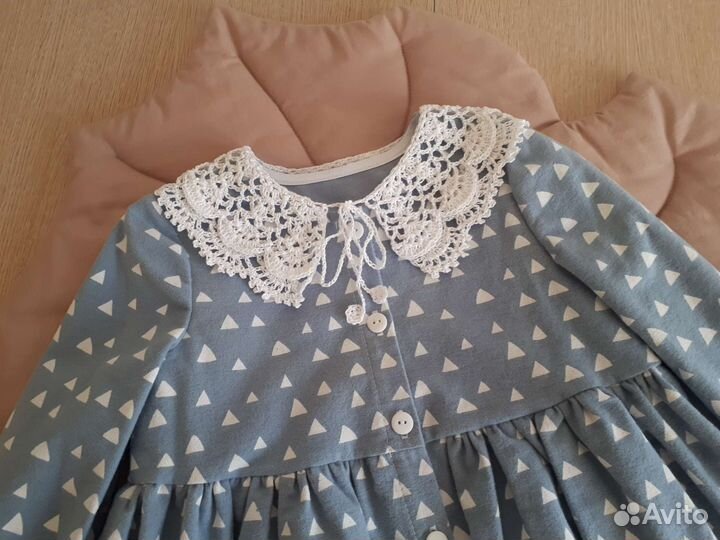 Воротник вязаный