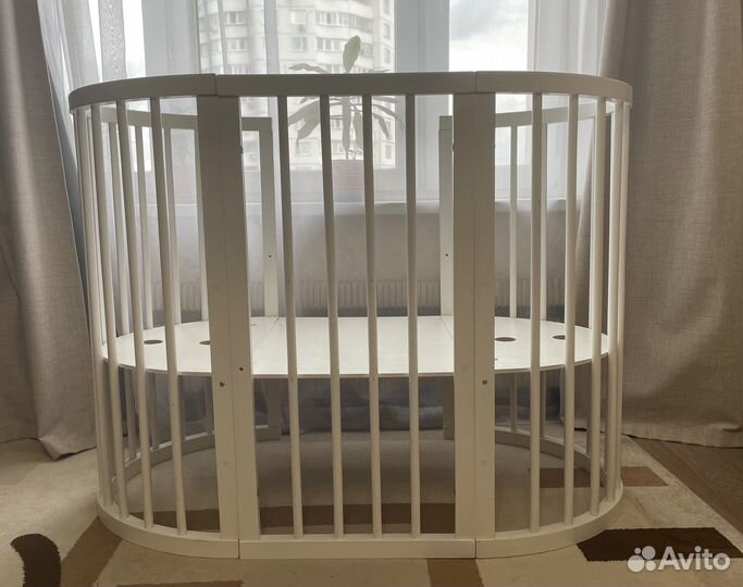 Детская кроватка трансформер и матрас