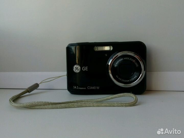 Компактная камера General Electric C1440W черный