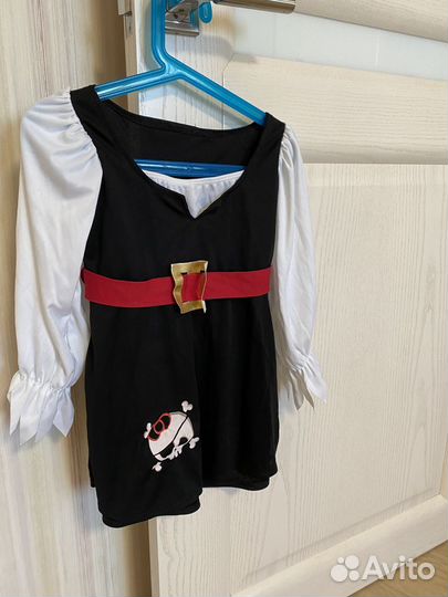 Костюм пиратки для девочки 4-6 лет