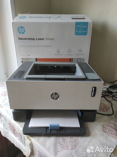 Принтер лазерный Hp Neverstop laser 1000n с wifi