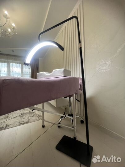 Лампа для наращивания ресниц Луна