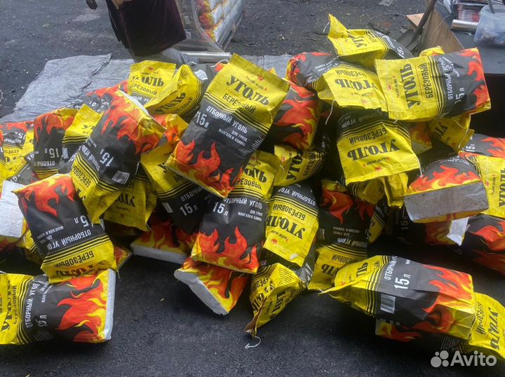 Березовый уголь 2кг