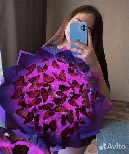 Букет из бабочек