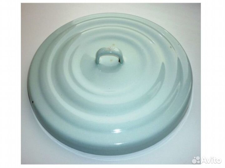 Крышка эмалированная для кастрюли, сковороды 24 см