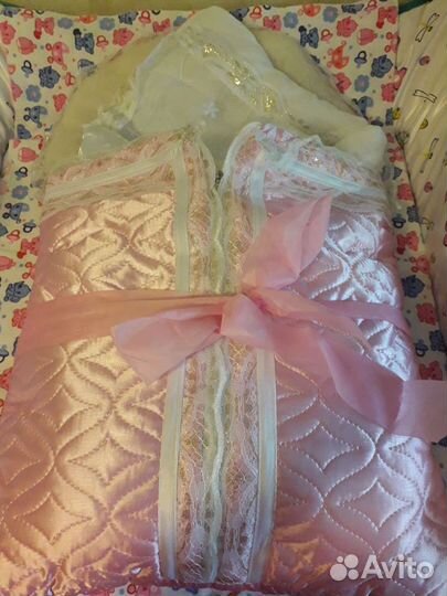 Конверт на выписку для девочки