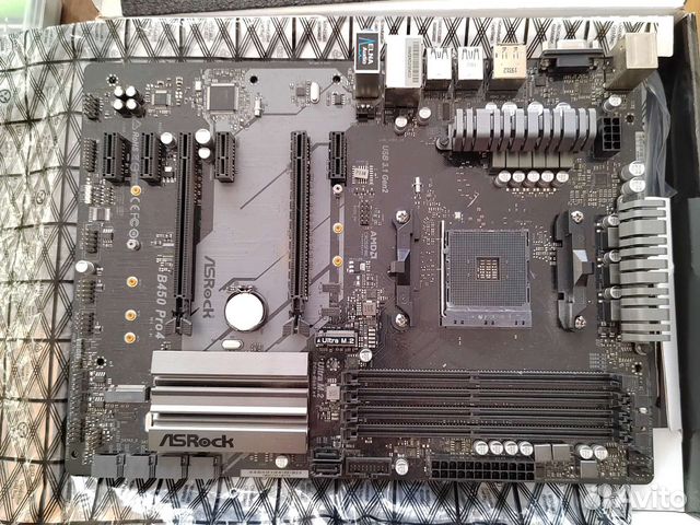 Материнская плата ASRock B450 Pro4 купить в Москве | Электроника | Авито