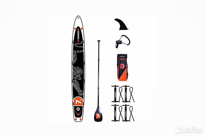 SUP Board / сап доска gladiator PRO 22.0 Dragon