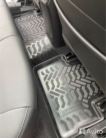 Коврики салона 3D Kia Stinger 4WD 2017-н.в