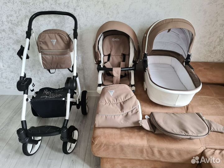 Коляской детская 2 в 1