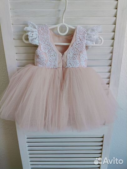 Платье для девочки 74 80