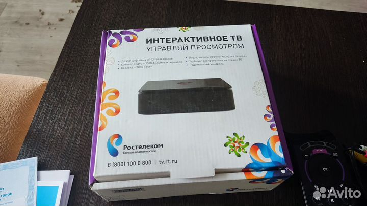 Tv приставка Ростелеком sml 482 hd base