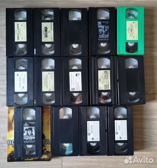 Видеокассеты с фильмами