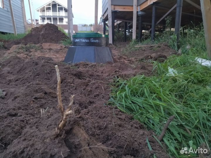 Септик кристалл 3 под ключ для дома и дачи