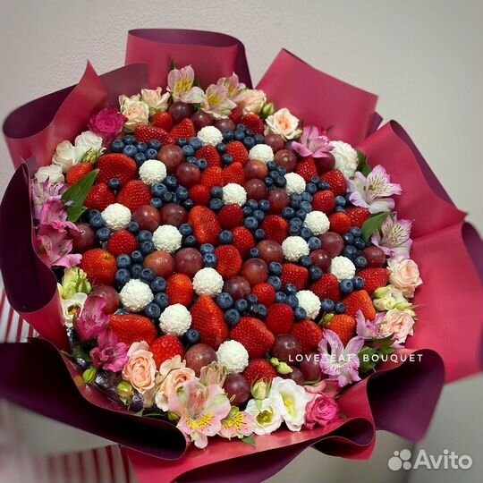 Букет из клубники/ ягодный букет