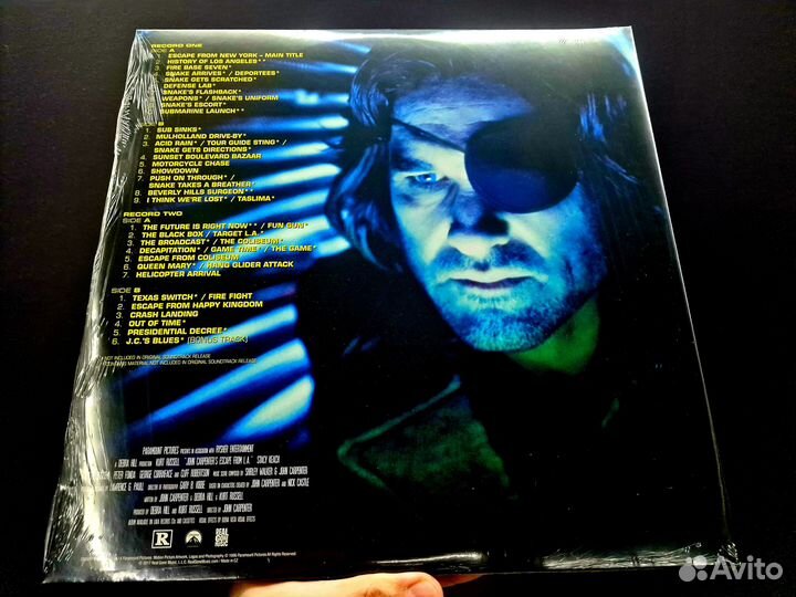 John Carpenter's Escape from L.A. OST 2xLP color