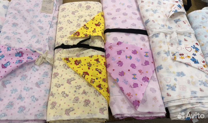 Ткань на пеленки Фланель детская