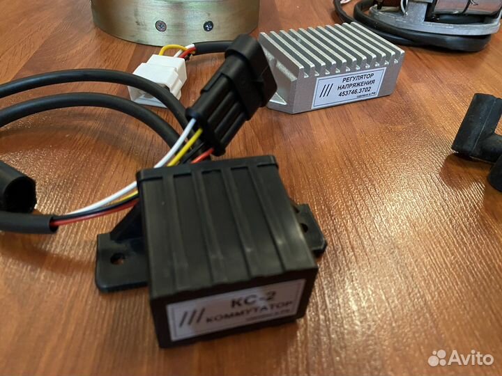 Зажигание на снегоход буран (разъём AMP)