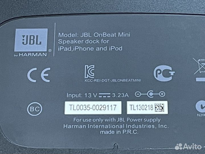 JBL onbeat mini для iPad