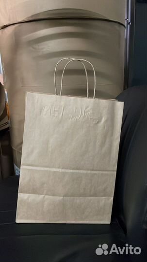 Крафт пакет 280/150/320 с ручкой