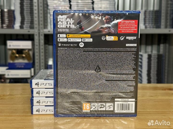 Диск UFC 5 PS5 (новый)