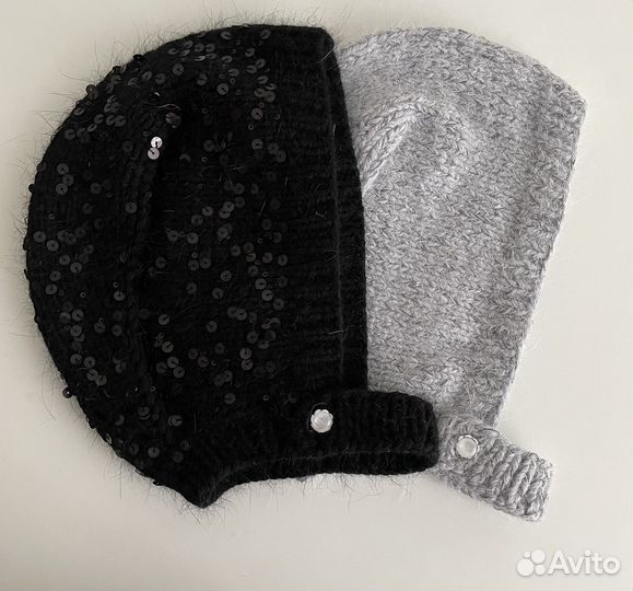 Чепчики вязаные