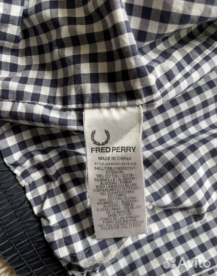 Харингтон Fred Perry оригинал