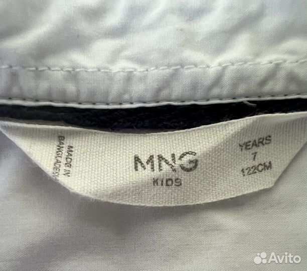 Рубашка Mango Kids (122см)