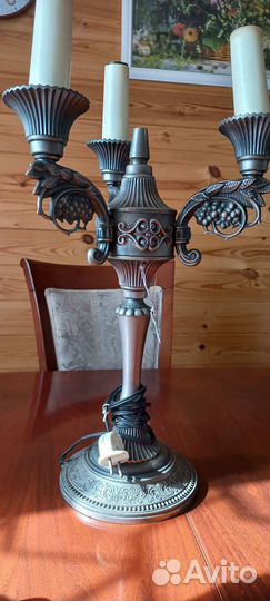 Лампа настольная СССР