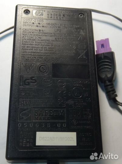 Блок питания для принтера HP 0957-2105 32V 1560 mA